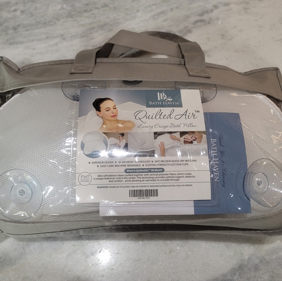 Luxury bath pillow - Picture 2 of 4